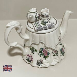 PORTMEIRION BOTANIC GARDEN Novelty Teapot Victorian Tea Table Cardew Design 🫖
